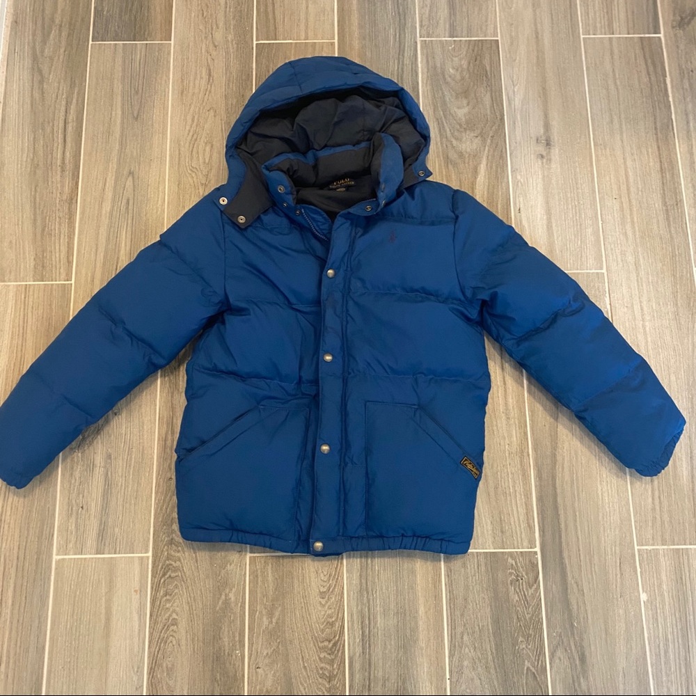 Boys polo Ralph Lauren puffy coat size L 14-16